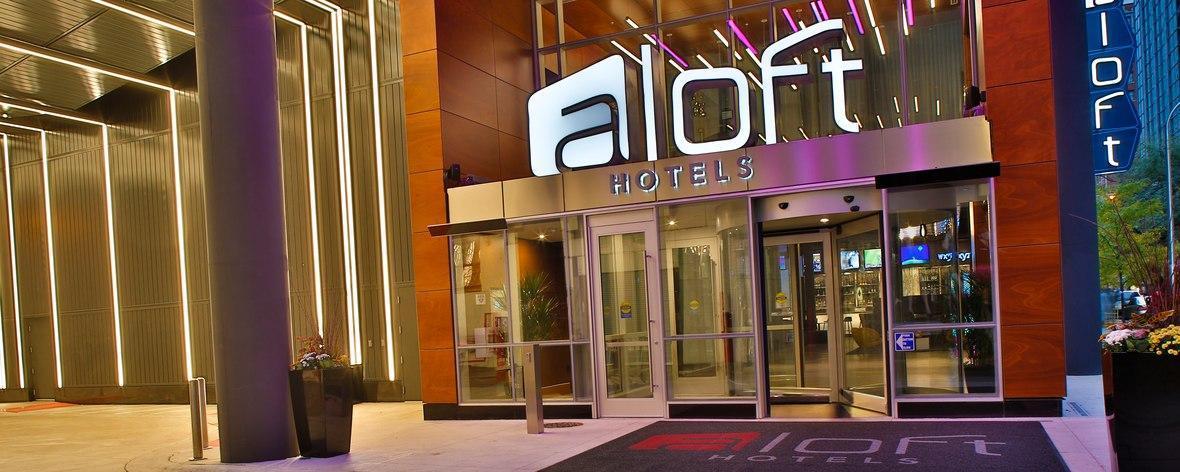 Hotel Aloft Chicago Mag Mile Exteriér fotografie